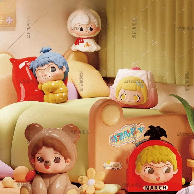 Blind Box Schrulliger und interessanter Kühlschrankmagnet-Actionfigur Originalität Trendy Play Holiday Gifts Actionfigur Modellspielzeug