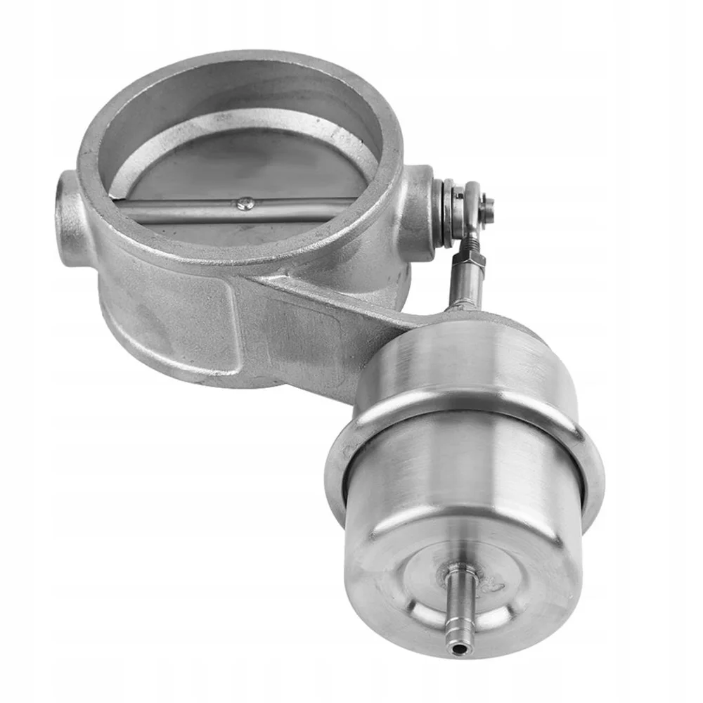 Image of 2,5" 63mm Vakuum-geschlossenes Auspuffklappensystem – SS304 Edelstahl-Ablassventil, pneumatischer Schalldämpfer-Bypass zur Klangregulierung im Auto