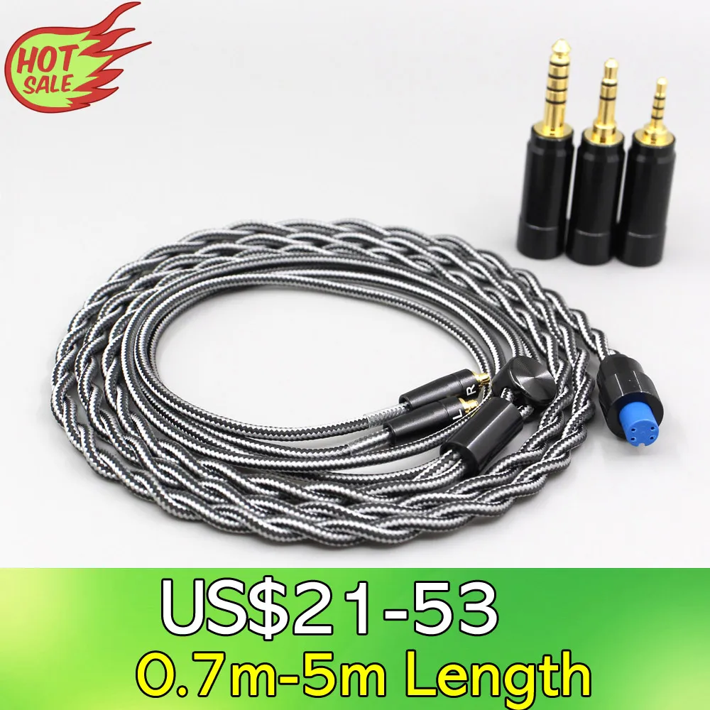 

Awesome All in 1 Plug Earphone Headphone Cable For Sennheiser ie200 IE300 ie600 IE900 2 core 2.3mm LN008035