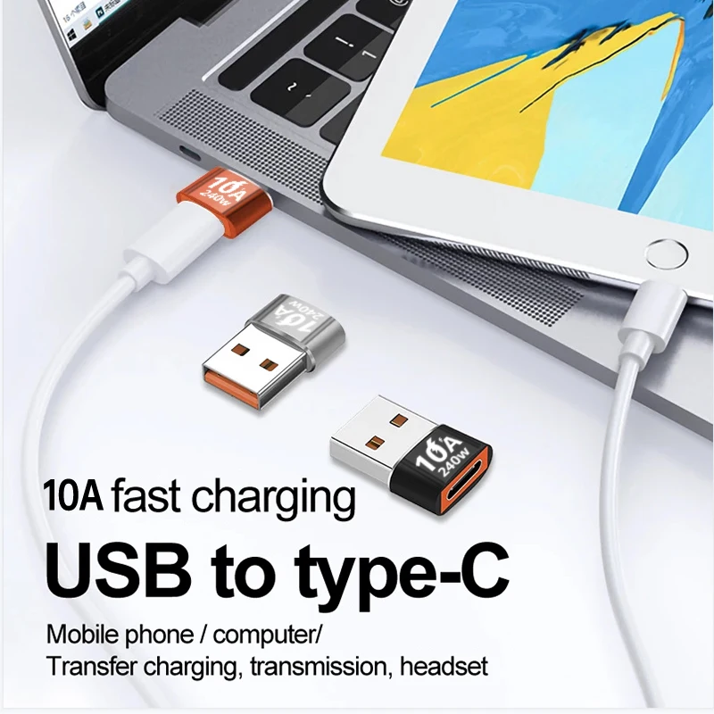 Usb 3.0 Type C Otg Adapter 10A Tipoc Usb C Female To Usb A Male Converter For Xiaomi Otg Cable For Samsung Oneplus 10 Pro Iphone
