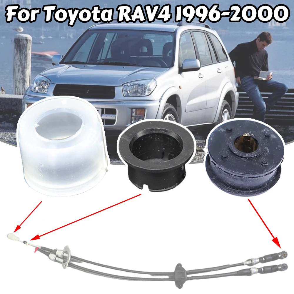 

For Toyota RAV4 Manual Gearbox Shift Cable Linkage Bushing Shifter Lever Selector Rod Connect Bushing 1996 1997 1998 1999 2000