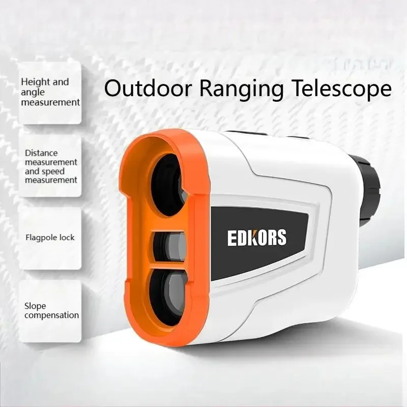 New 1000Yards Golf Rangefinder with Slope Switch for Golf Tournament Legal Flagpole Lock with Pulse Vibration Fast Focus