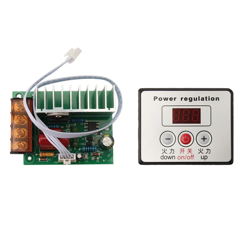 ABPQ-3X 4000W AC SCR Regolatore di tensione Dimmer Regolatore di temperatura velocità motore elettrico per motori scaldabagno con interruttore