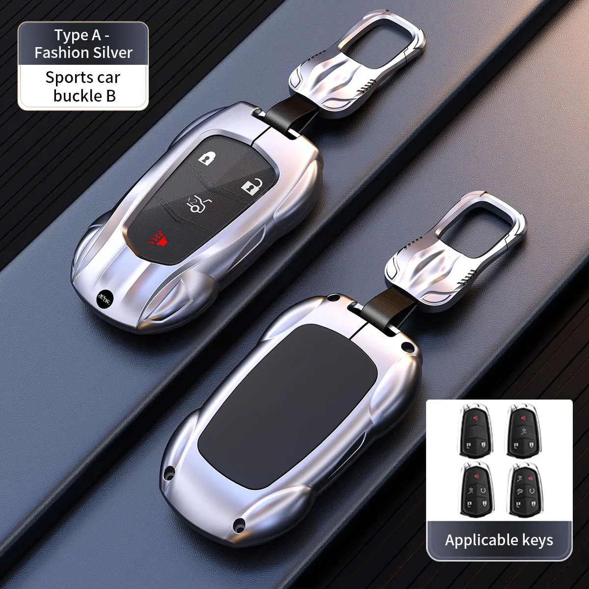 Car Key Case for Cadillac Escalade ATC CTS SRX XT5 XT4 XT6 ATS STS CT6 XTS 2013 2019 Accessories Keychain Remote Cover Shell Fob