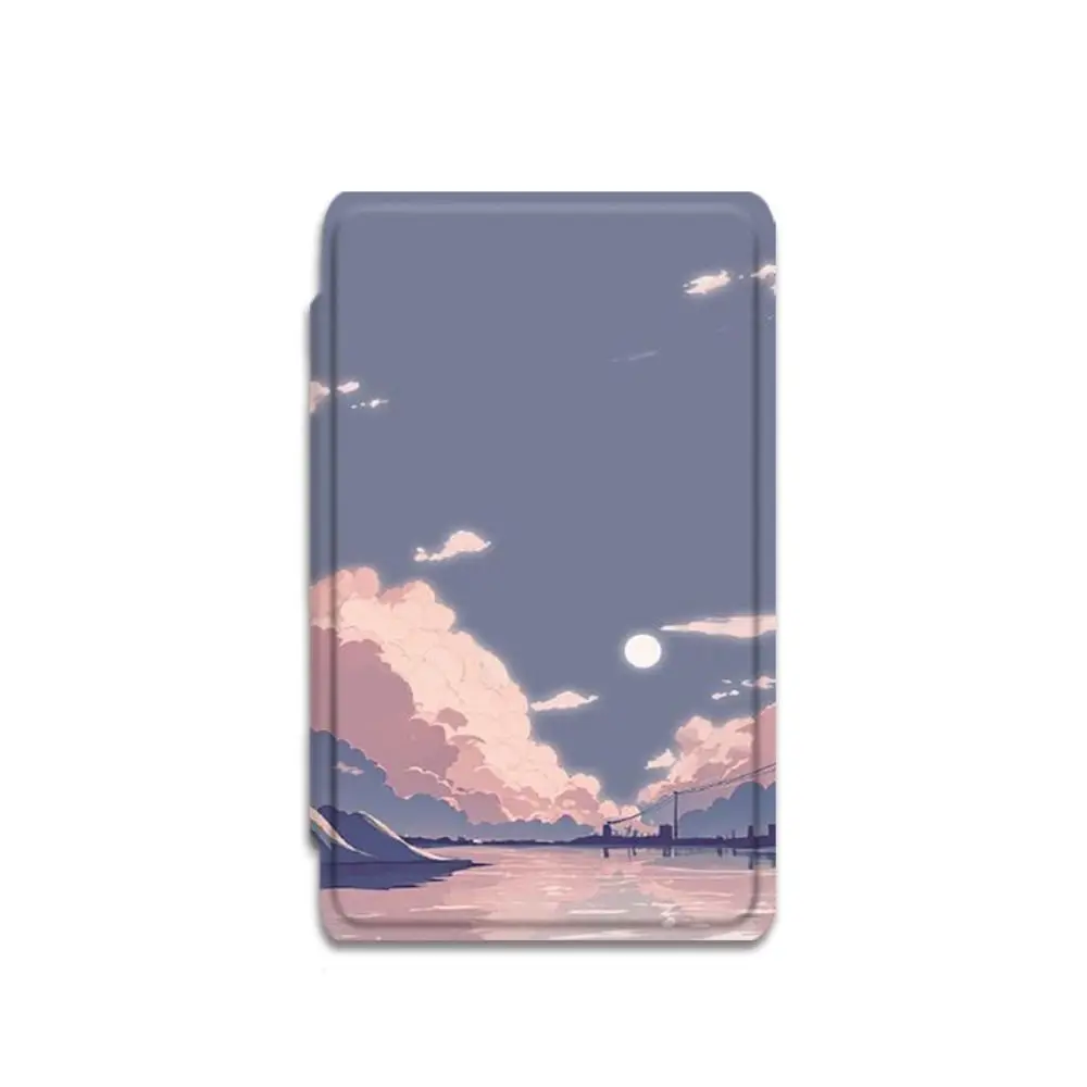 Premium Oil Painting Style Magnetic Case Anti-fall Shockproof Protective Cover Aesthetic Colorful Folio Shell for XTEINK X4/X3