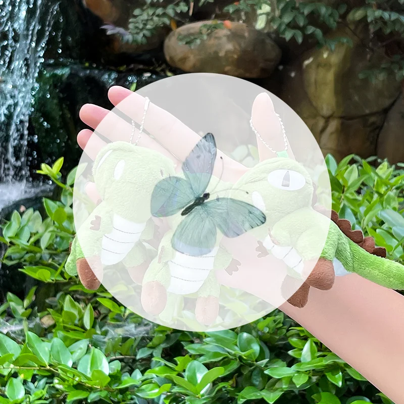 1Pc pluche dinosaurus rugzak hanger Tyrannosaurus Rex sleutelhanger pop schattige schooltas charme pluche huisdier