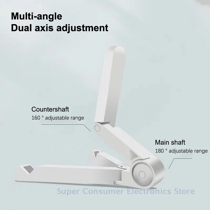 Picture 3: Universal Tablet Holder Desktop Folding Simple Easy To Carry Mobile Phone Fixed Tablet Stand For IPad Samsung Xiaomi Stand