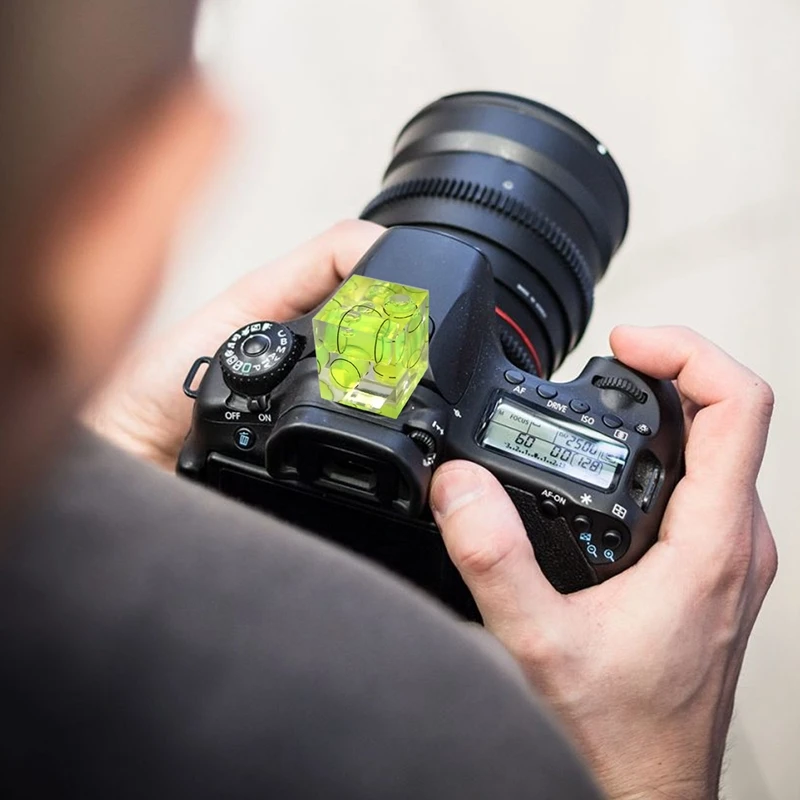 Hot Shoe Level,Camera Bubble Level Hot Shoe Bubble Level Combo For Dslr Film Camera Canon Nikon Olympus