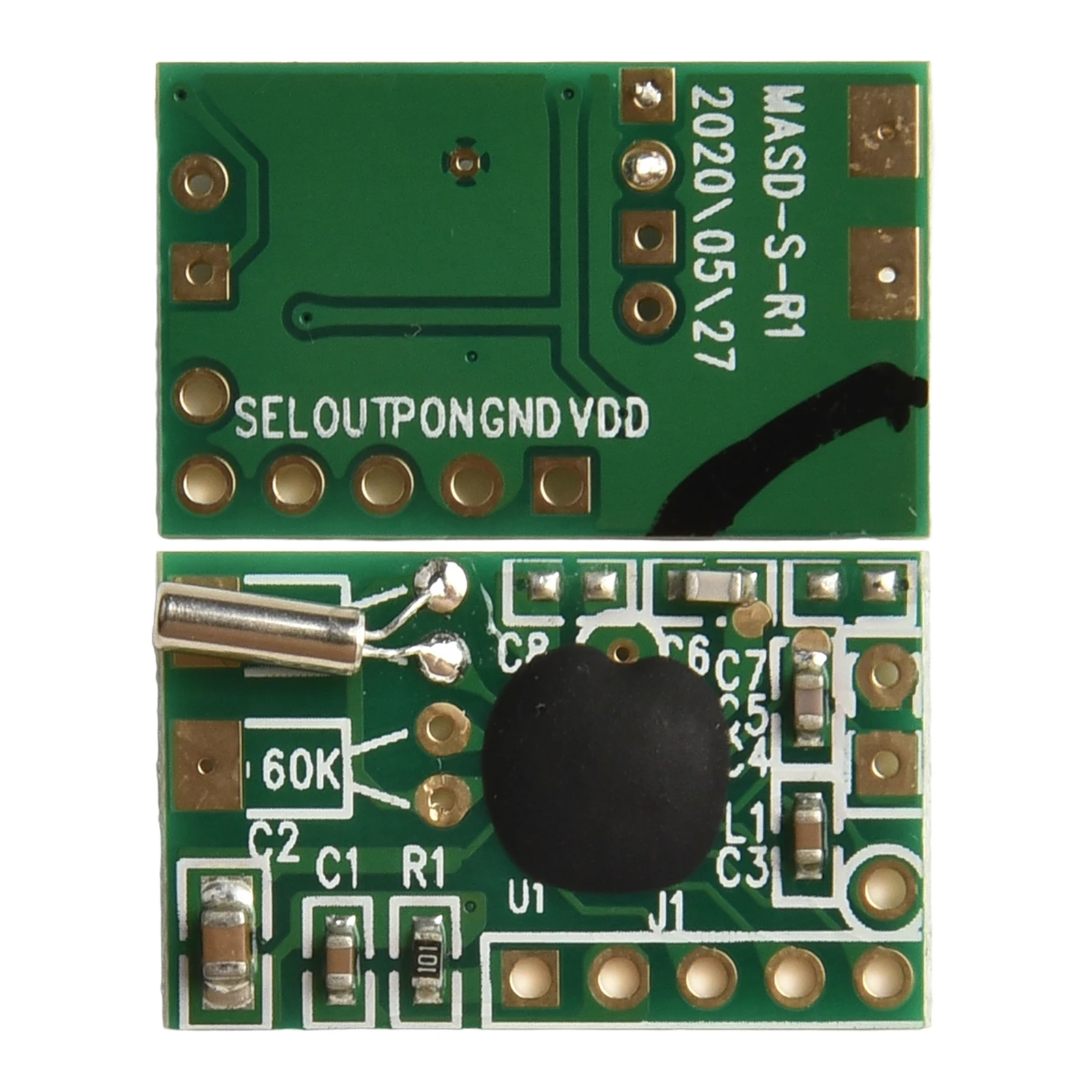 DCF/77.5 كيلو هرتز وحدة استقبال تردد واحد بدون هوائي DCF-1060N-MAS راديو الوقت راديو ساعة راديو وحدة 22.0x13.5x1.0 مللي متر