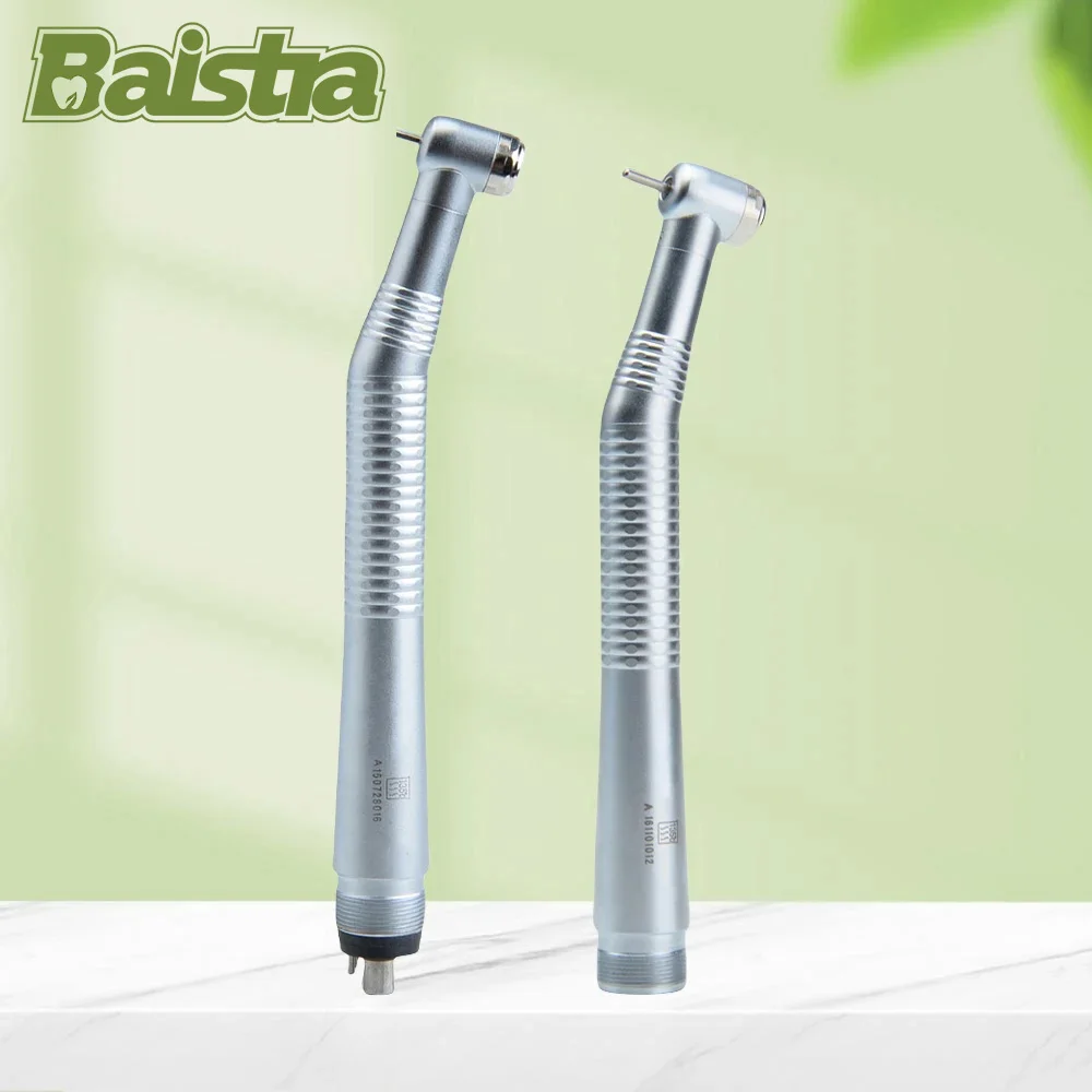 BAISTRA Dental High Speed Handpiece Push Button 1-way Spray  High-speed Turbine Rotation 2/4 Hole Optional