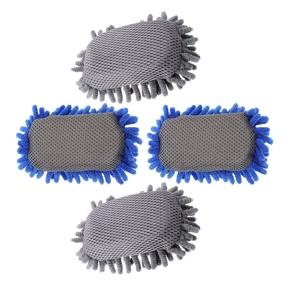

4 Pcs Blackboard Wipe Cleaning Sponge Whiteboard Dry Erase Erasers for Classroom Chenille Erasing