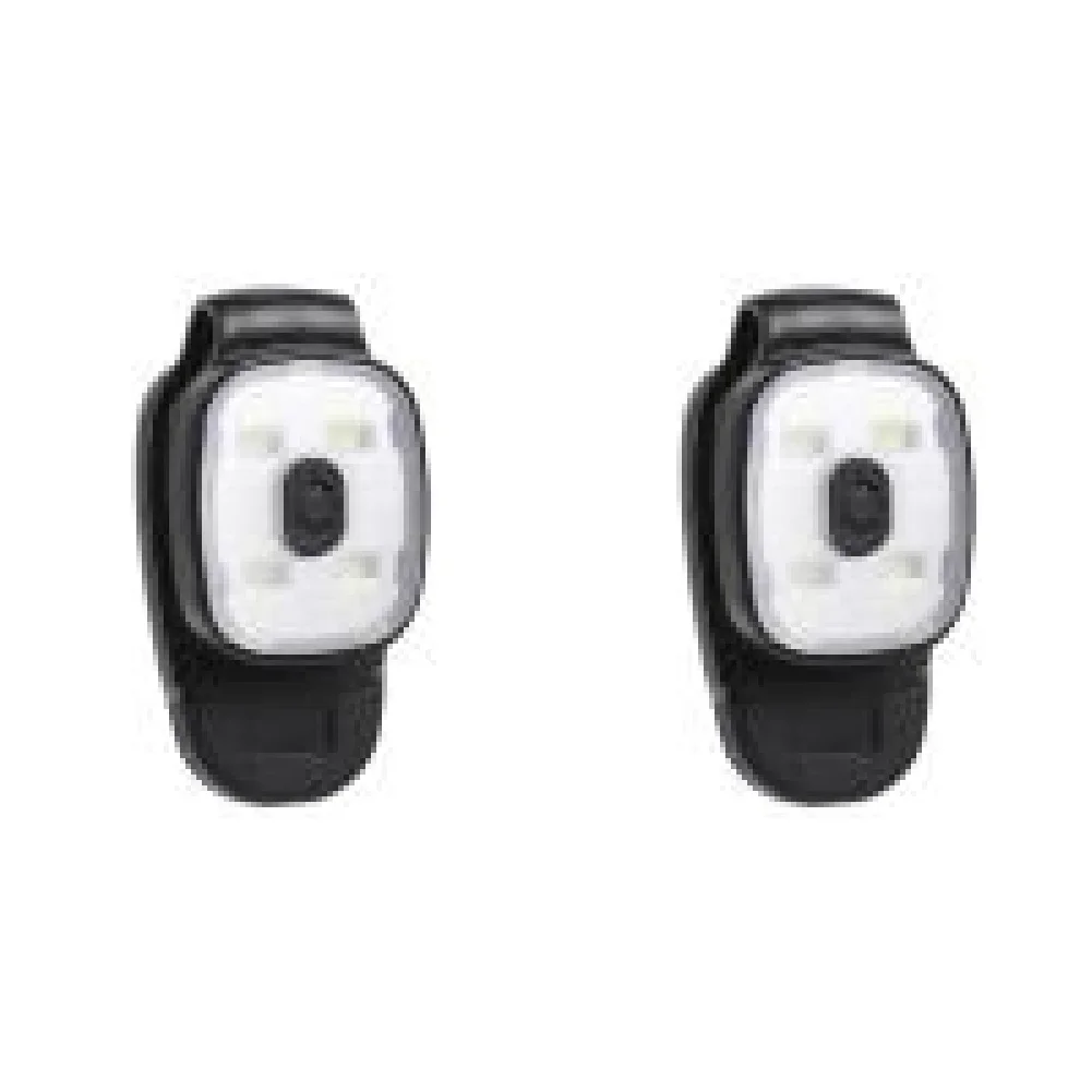 JOCESTYLE LED-Clip-Taschenlampe, 3 Beleuchtungsmodi, USB wiederaufladbar, LED-Clip-Lampe, Sicherheitswarnung, Lauflichter für nächtliches Gehen, Angeln ﻿ 6