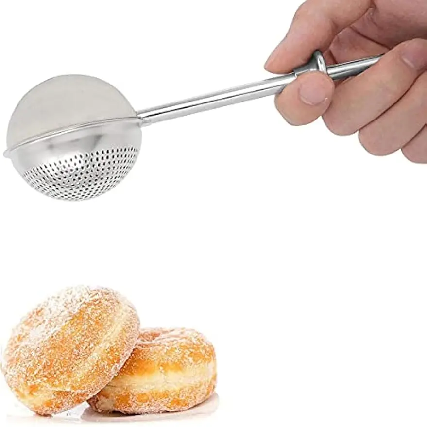 Single-handed operation flour whisk for baking  Powder sugar shaking bottle-style whisk  Pick up and sweep off flour  Sieve