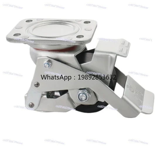 3 Inch Foot Type, Horizontal Adjustment Wheel, Lift Universal Wheel, with Brake