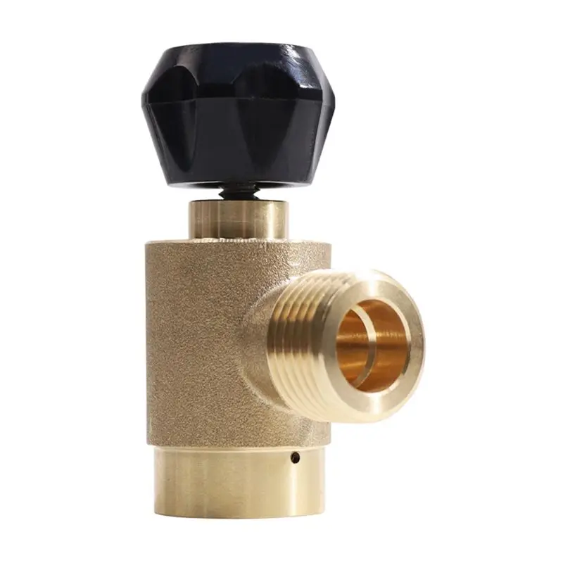 

Y74A-Water Straw Tank Vent Adapter For CO2 Soda Watersparkler DUO Tank Canister Conversion For Soda Machine Gold+Black