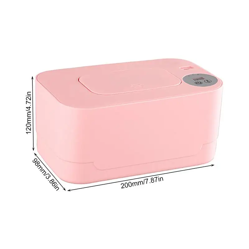 USB Portable Baby Wipes Heater Thermal Warm Wet Towel Dispenser Napkin Heating Box Cover Home Car Mini Tissue Paper Warmer