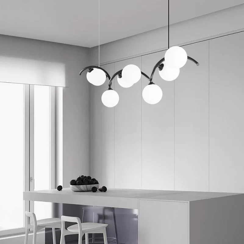 Moderna sala da pranzo lampade a sospensione illuminazione per interni lampada da soffitto lampada a sospensione lampadario a Led illuminazione interna decorativa