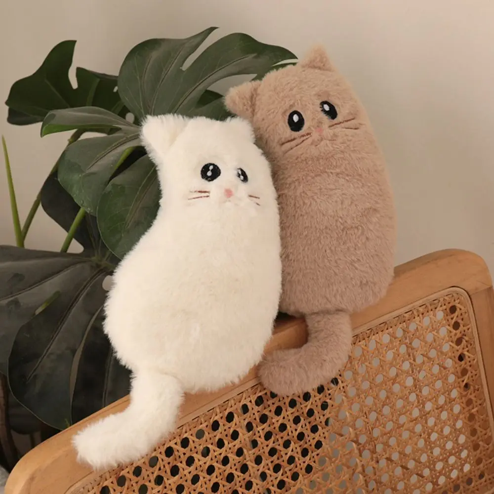 

Trendy Funny Cat Cat Pencil Case Large Capacity Fluffy Stationery Storage Bag Kawaii Cat Stationer Bag Student Use