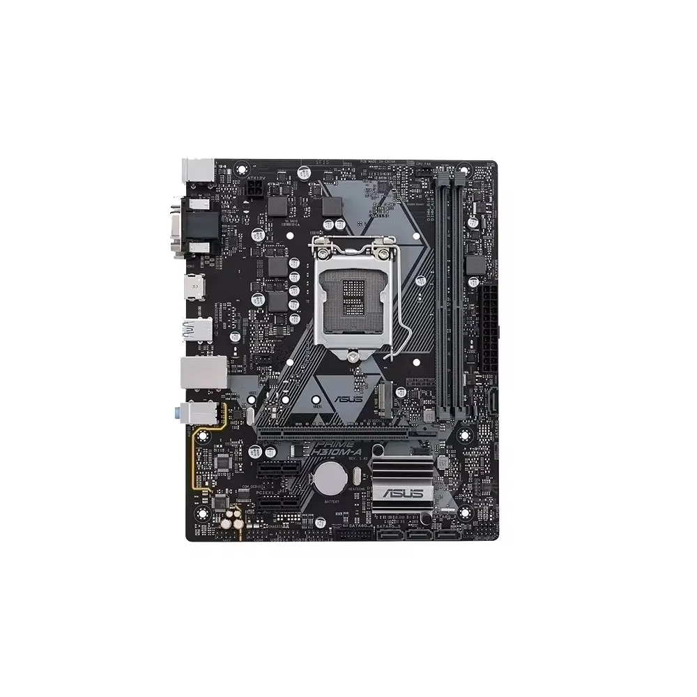 ASUS Motherboard, PRIME H310M-A, H310 Chipset, LGA 1151 Socket for 8th 9th Gen Core CPU, 8100 9100 8300 9300 8400 8500 9400 9500