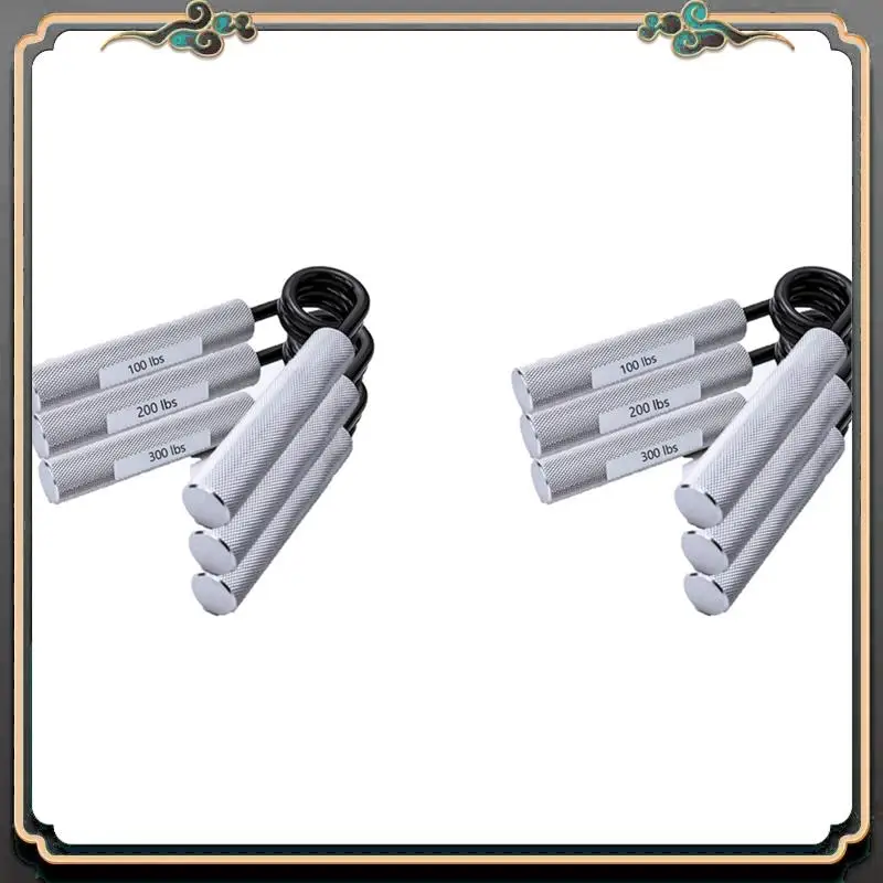 

B11A-Hand Grip Strengthener Set Of 6 (100LB,200LB,300LB) Metal Grip Strength Trainer Wrist & Forearm Strength Trainer