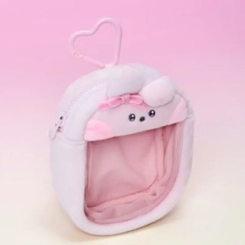 BT21 Transparente Tasche Neue Kreative Cartoon- und Niedliche Modische Personalisierte Hochwertige Exquisite Koya und Shakedy Schleifen-Geldbörse – Detail 4