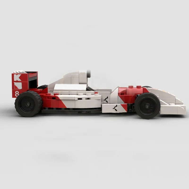 Nuovo tecnico MOC-118366 SuperMP4/8 palo della squadra SuperRace Car Model Buiding Kit creatori Block Bricks giocattoli per bambini regali di compleanno