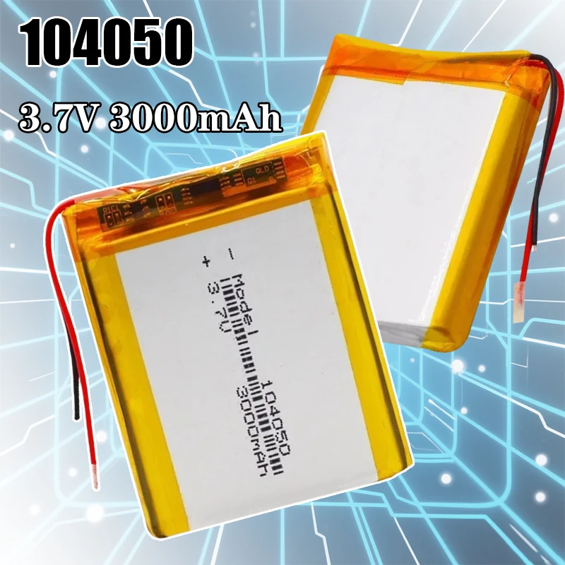 3.7V 3000Mah 104050… - image