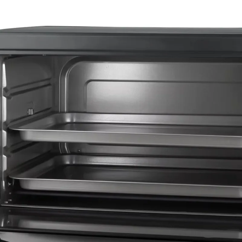 فرن أسود جديد للاستخدام المنزلي أجهزة كهربائية 60 لتر أفران للتحكم في درجة الحرارة ذات سعة كبيرة #5