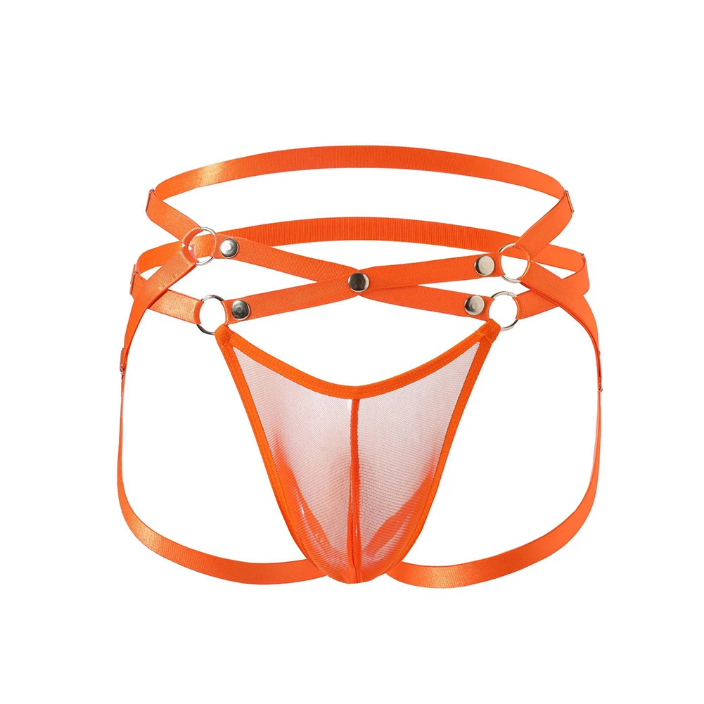 للارتداء اليومي للمناسبات غير الرسمية سراويل داخلية قصيرة للرجال باللون الأزرق على شكل حرف G لون سادة متوسطة الحجم جديدة تمامًا