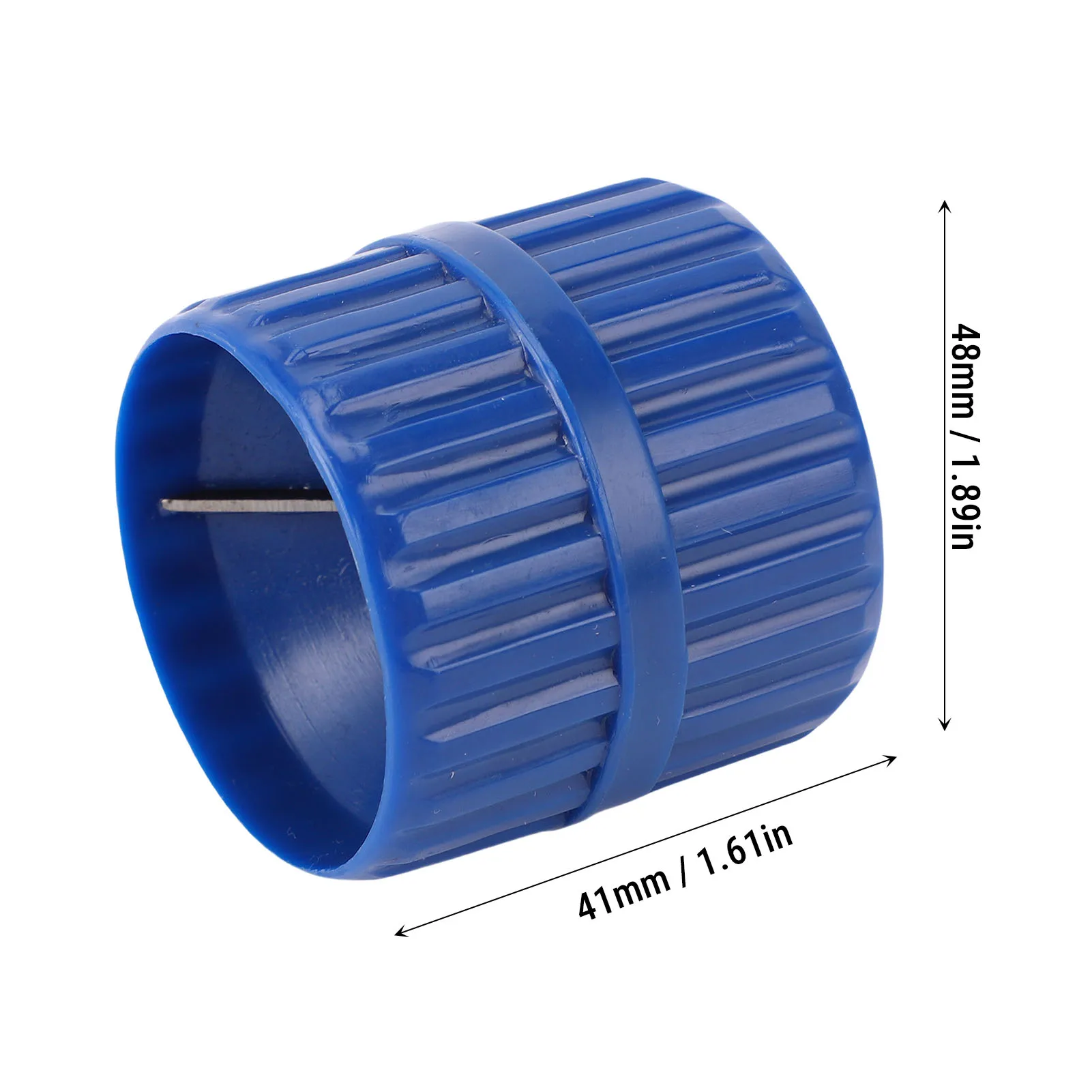 مخرطة الأنابيب المعدنية أداة إزالة الأزيز للأنابيب الخارجية الداخلية لأنابيب PPR البلاستيكية المصنوعة من الألومنيوم والنحاس مقاس 3/16 إلى 1-1/2 بوصة #5