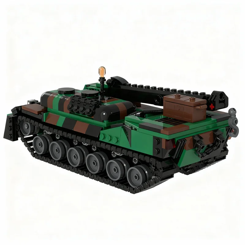 625pcs MOC City Army Recovery  - Art Craft Building recension och pris