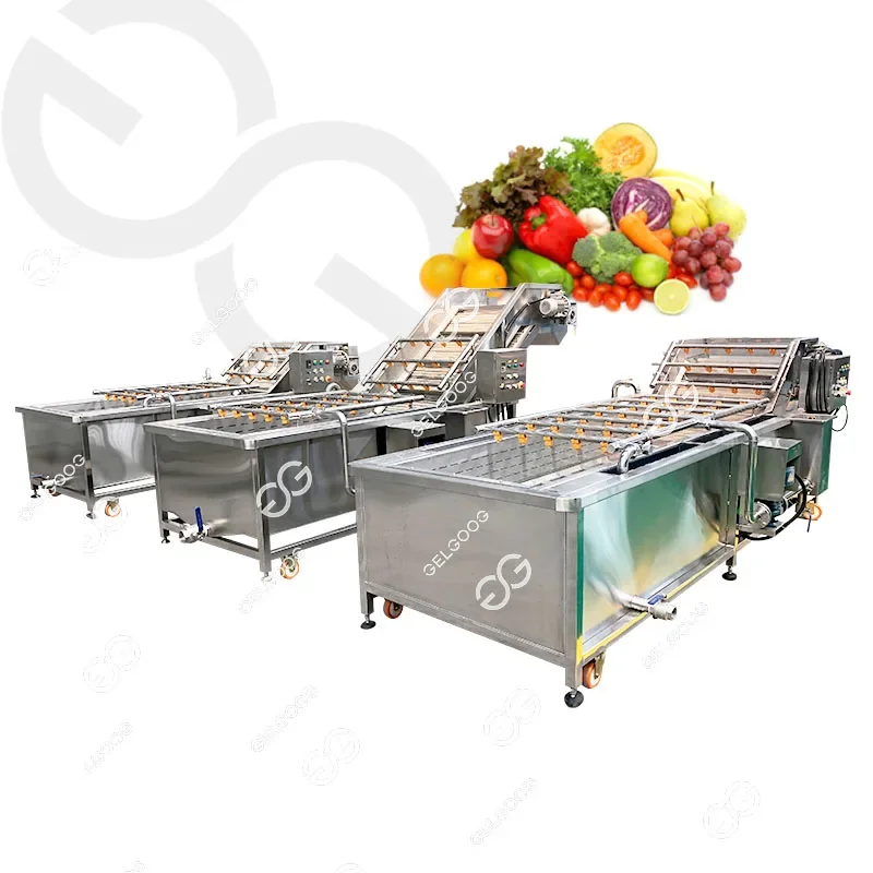 آلة تنظيف غسيل الفواكه والخضروات آلات غسيل الخضروات البرية الطازجة أفوكات الفواكه