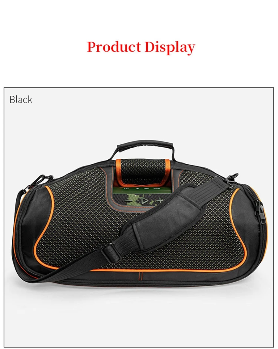 Tragbare Lautsprechertasche für JBL BOOMBOX4 3-Lautsprecher, schalldurchlässige Taschen BOOMBOX 4/3 transparente Box im Freien, Reise-Tragetasche – Detail 11