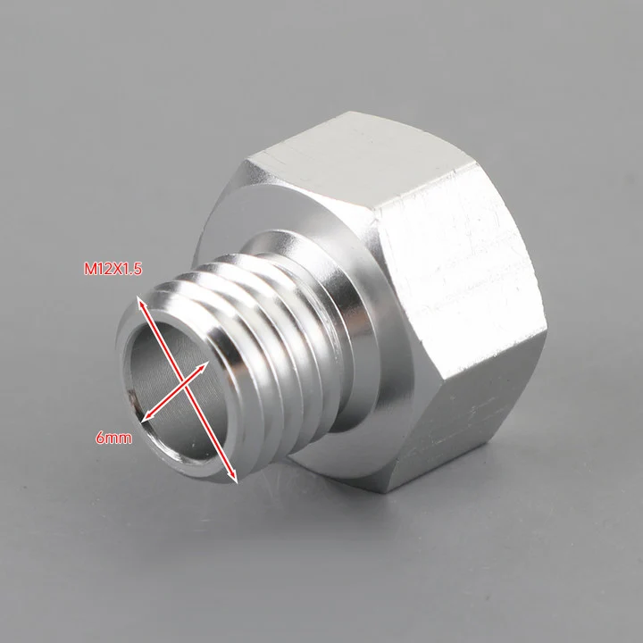 Artudatech M12X1.5Mm To 1/8 Npt Gm Ls Engine Oil Pressure Sensor Adapter Aluminun