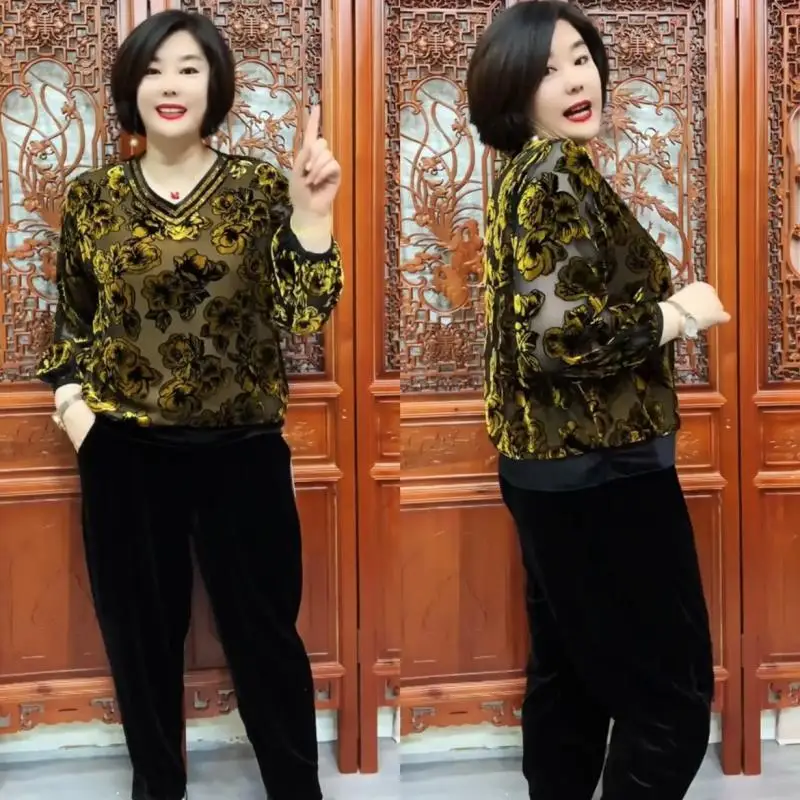 

Универсальный топ для похудения для женщин среднего и старшего возраста, модная летняя новинка, омолаживающая рубашка