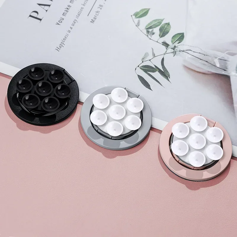 

Cell Phone Suction Cup Super Magnet Holder for Magsafe Finger Ring Rotatable Foldable Phone Stand for IPhone 12 13 14 15 Xiaomi