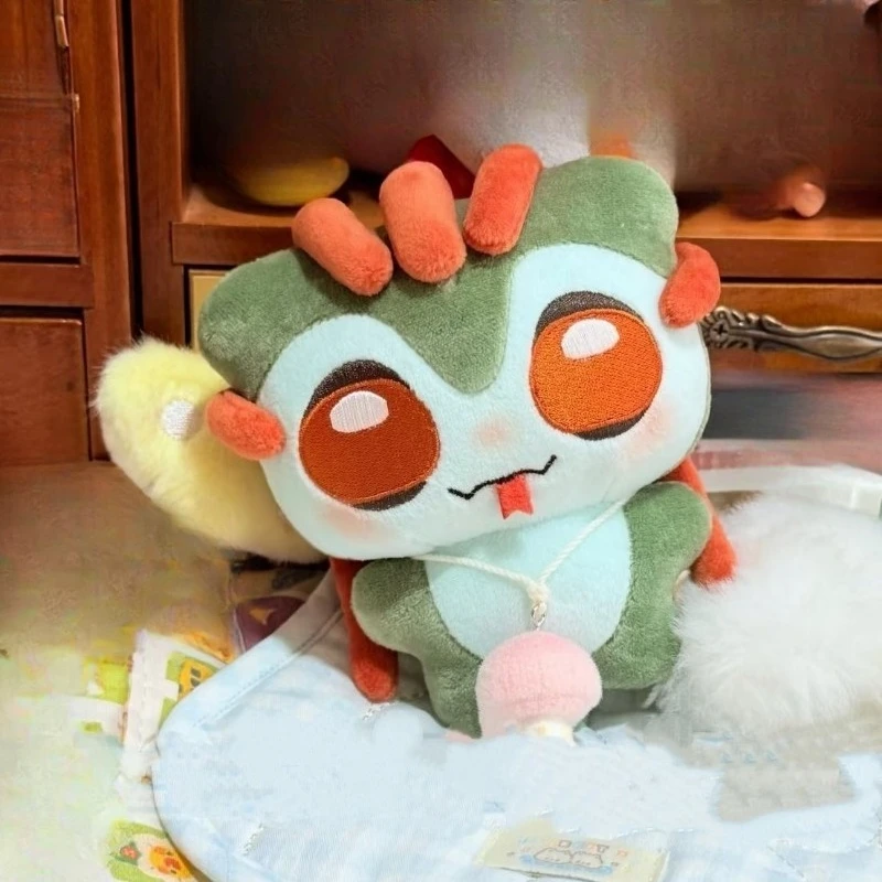 10cm anime jogo identidade v mal reptilian kawaii cosplay boneca de algodão macio estrela do mar corpo luchino dos desenhos animados mini brinquedo figuras presentes