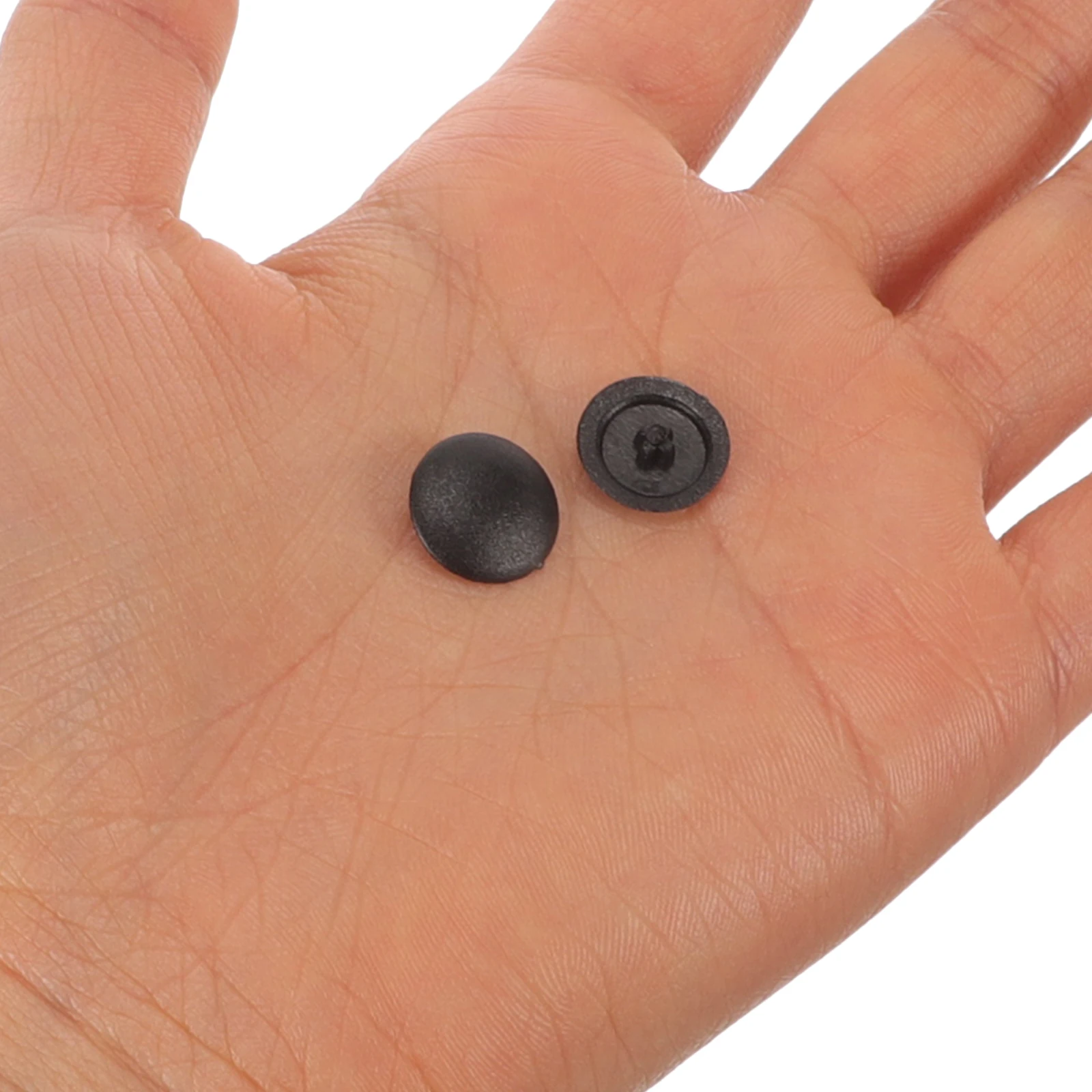 

400pcs Cap Covers Black Plastic Decorative Furniture Caps for Screws Hidden Hole Wood Screw Cover Caps Project