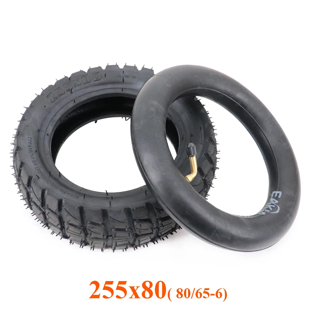 255x80 Tire 255*80 Inner Tube Outer Tyre 10 Inch Off-road Tire for Electric Scooter Speedual Grace 10 Zero 10X 10 * 3