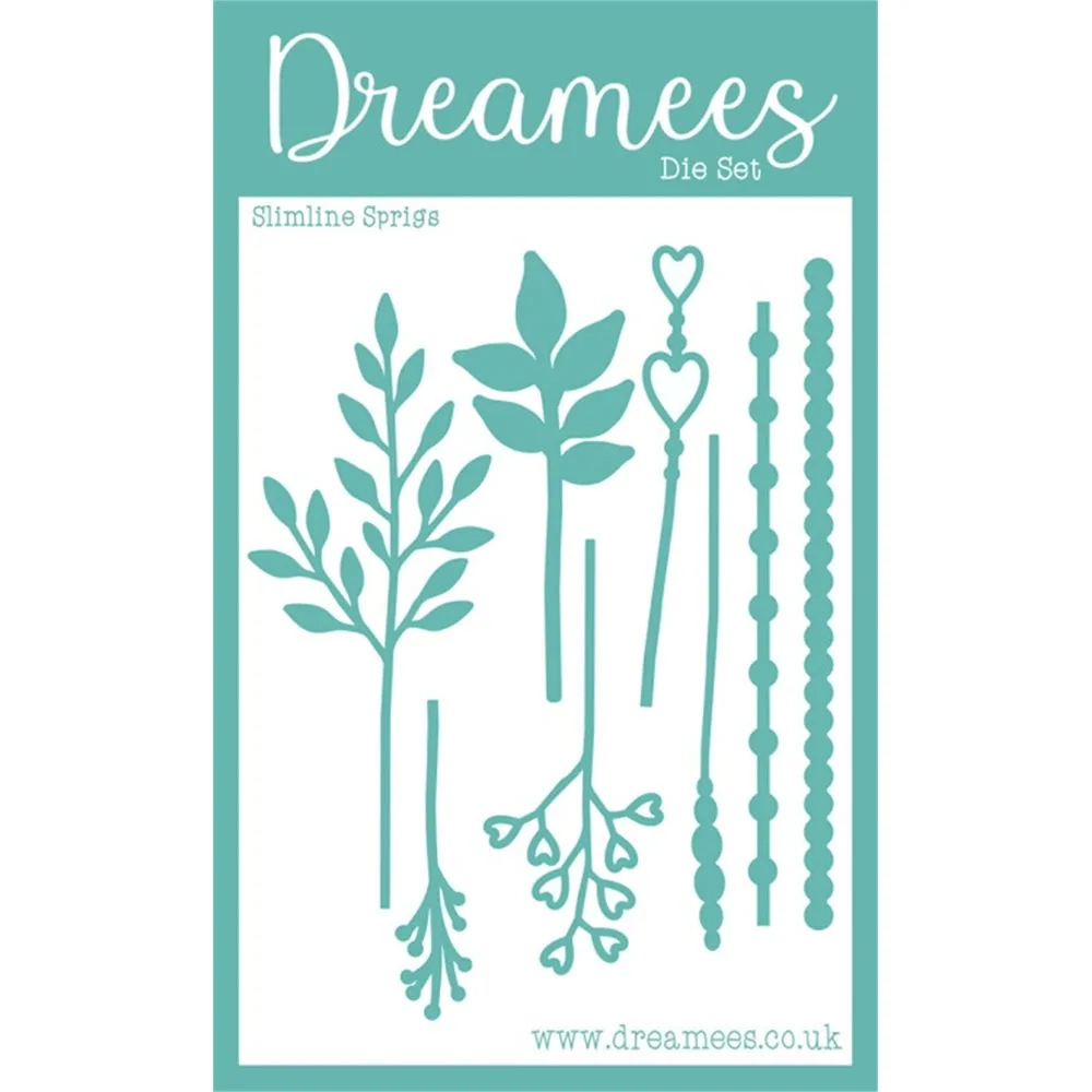 

Dreamees Limline Sprigs Die Set Crafting Metal Cutting Dies Cut Die Stamps Mold Craft Decoration Embossing Template DIY Handmade