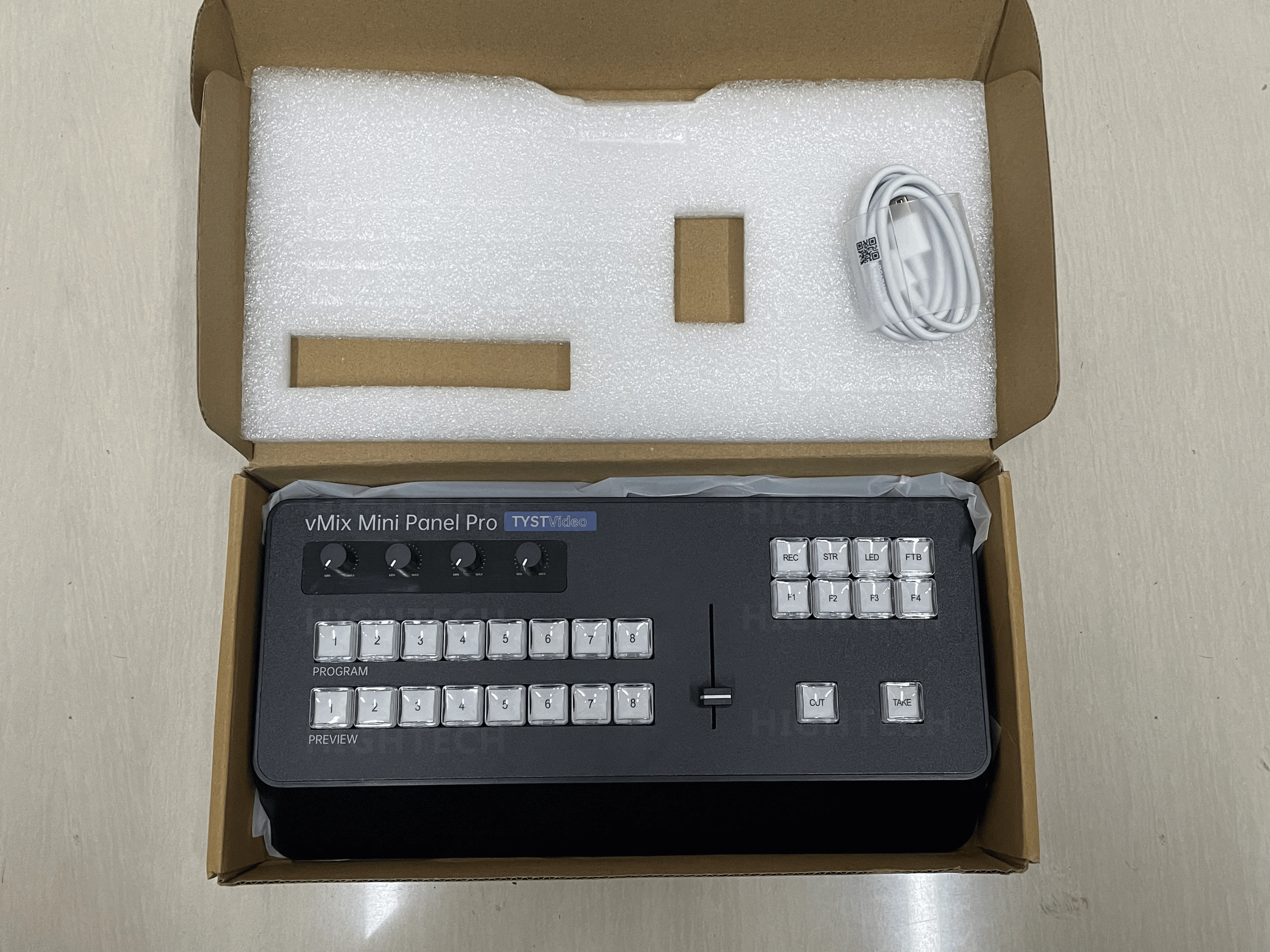 TYST Video Vmix Mini Switcher BDM Control Panel MIDI2.0 Video Recording Switchboard for OBS Ins TV Broadcasts pk blackmagic