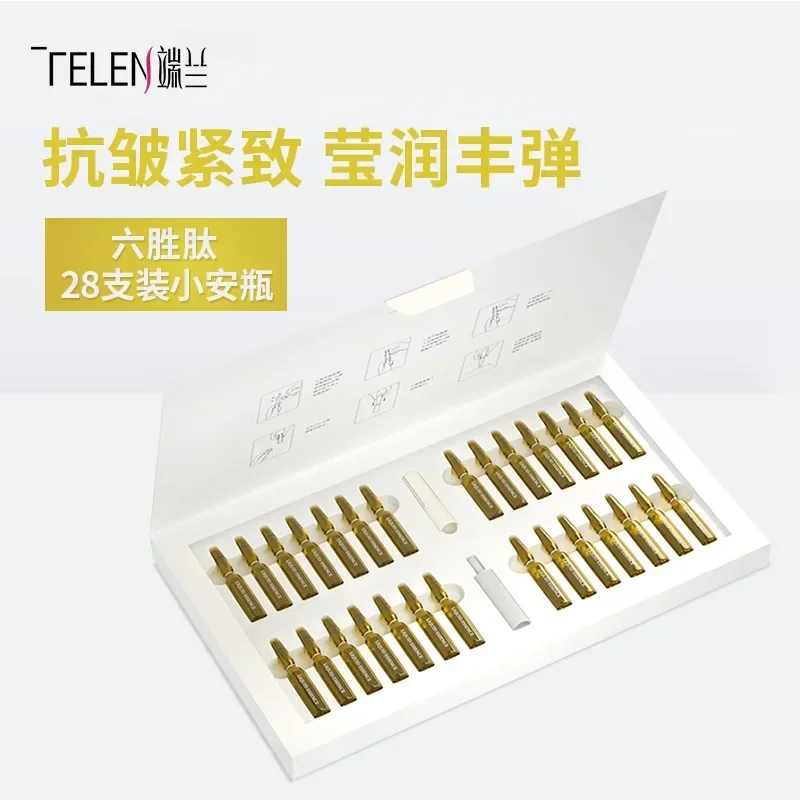 

Hexapeptide Serum 2ml 28pcs Anti-wrinkle Lifting Firming Ampoule Essence Moisturizing Anti-aging Shrinking Pores Face Skin Care