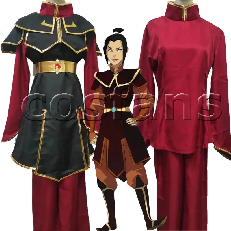 

2020 Anime Avatar The Last Airbender Prince Zuko Azula Cosplay Costume Adult Halloween Party Custom Made Uniform Clothes Shoes d