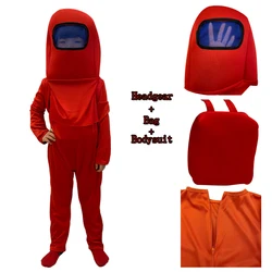 Anime Cosplay doğum günü partisi oyunu uzay öldürmek Bodysuit cadılar bayramı Astronaut Boys tulum süslü elbise karnaval kostümleri çocuklar için