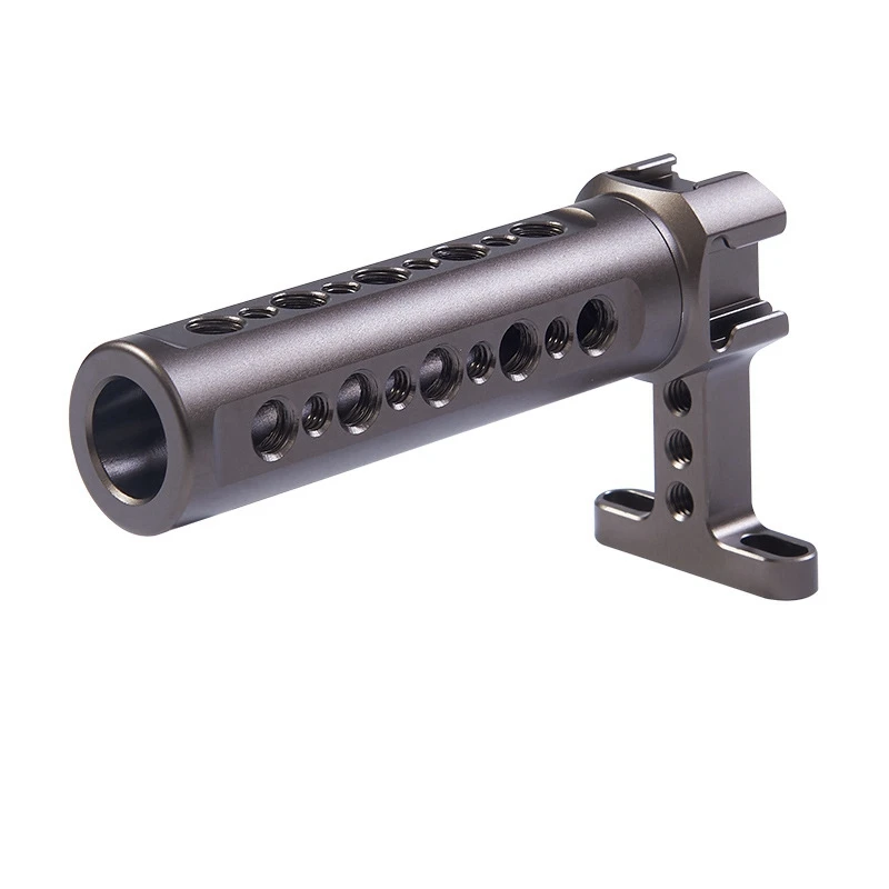 1 pezzo Rabbit Cage Metal Photography Equipment 3 Head Hot Single Camera Top Lift Handle Extension accessori, bronzo