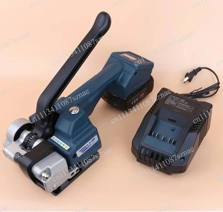 

Portable Semi-Automatic Strapping Machine for PP PET Belt, Hot Melting Wrapping Tool and Baler for Packing