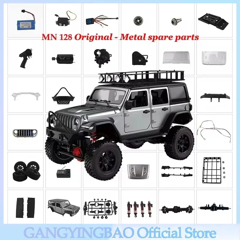 

MN128 Wrangler MN86S Large G500 RC Car Parts Original Front Fender Remote Control Set Pull Rod Shaft Hood Assembly China Net