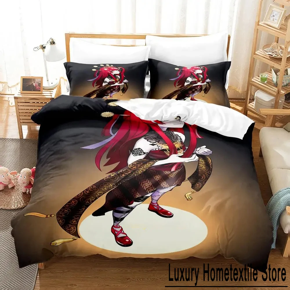 

Anime Kureiji Ollie KUREIJI OLLIE Bedding Set Boys Girls Twin Queen Size Duvet Cover Pillowcase Bed Kid Adult Home Textileextile