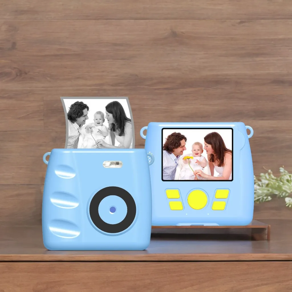 مطبوعات كاميرا عالية الدقة للأطفال كاميرا فورية مع طباعة الصور كاميرا فوتوكاميرا رقمية كاميرات هدية السنة الجديدة #2