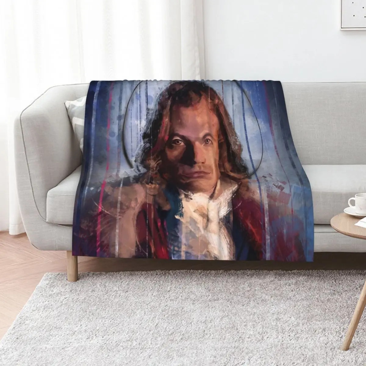 

Wolf Hunter Throw Blanket Large for winter For Sofa Thin Bed Blankets